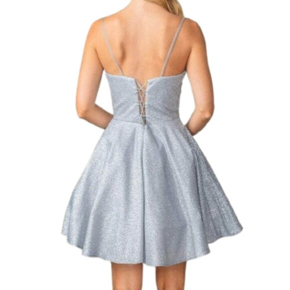 NWT Dancing Queen 3386 Cocktail Dress Blush Size XS - Picture 2 of 4